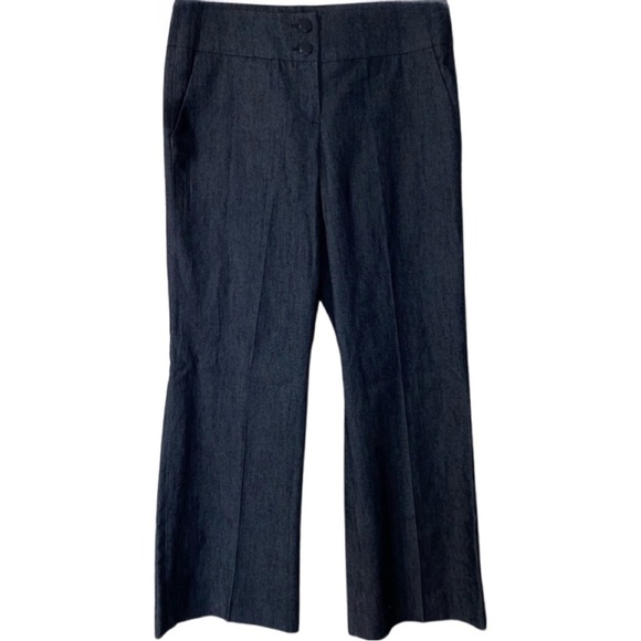 Sandro wide leg dark wash size 8p - Picture 1 of 6
